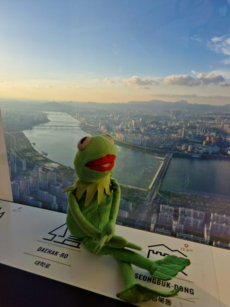 Han River, 555 Meter und Cheesecake — Seoul Tag drei