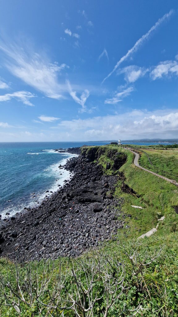 Hello Jeju — Vulkankrater, schwarze Küste und ein Bagel aus London